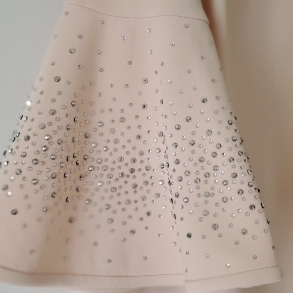 Rhinestone Covered Bell Sleeve Dress - Picture 4 of 4